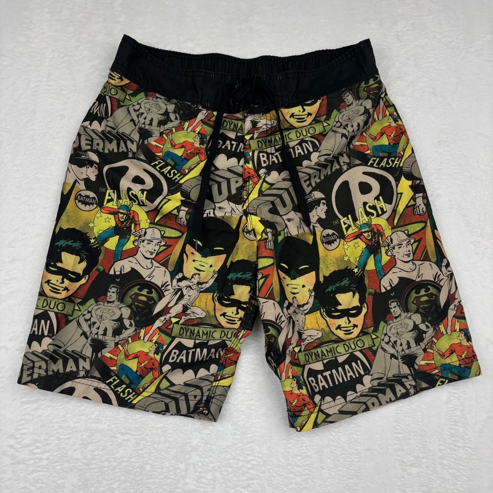 DC Comics Justice League BATMAN Men's Swim Trunks